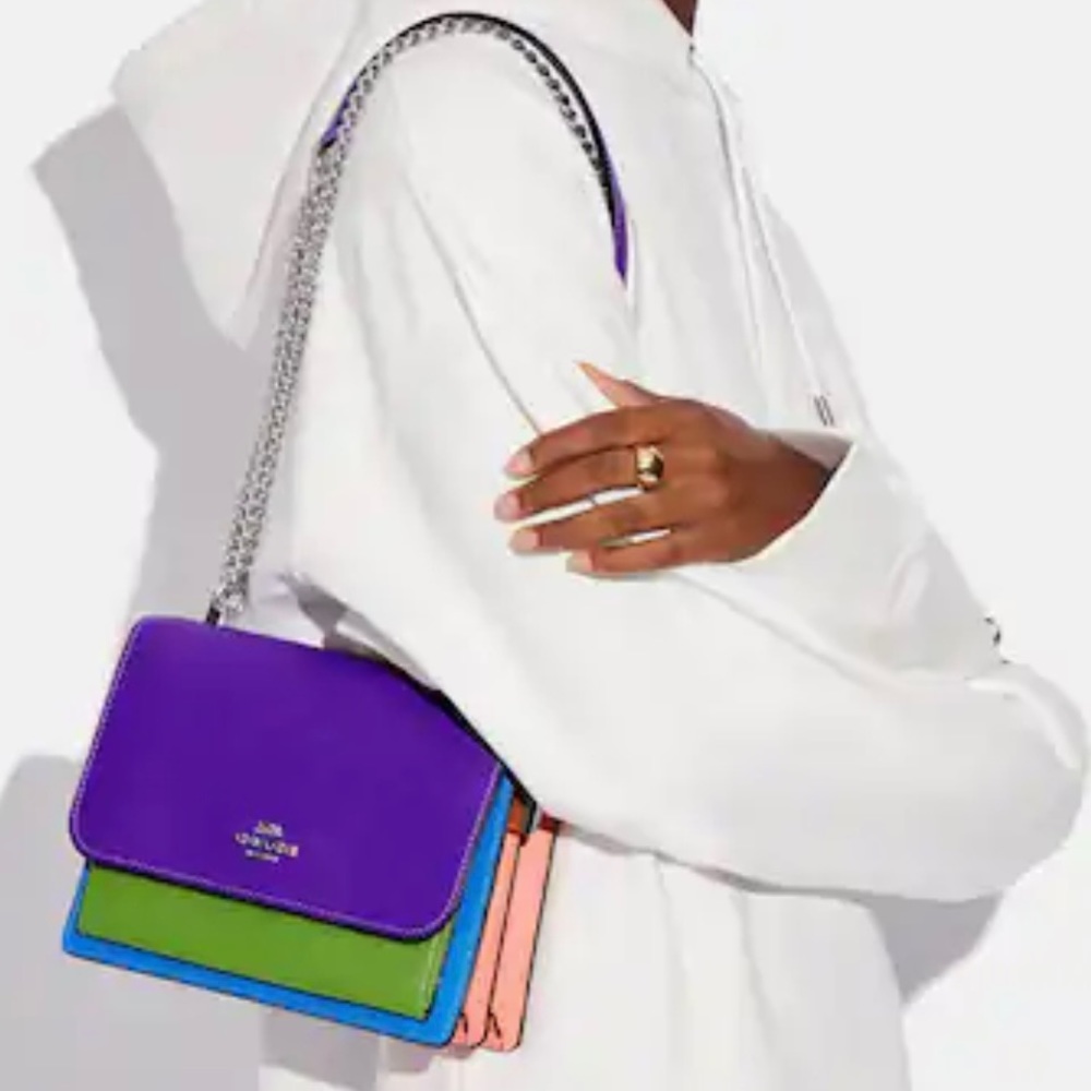 NWT Coach Klare colorblock crossbody bag - Picture 6 of 16